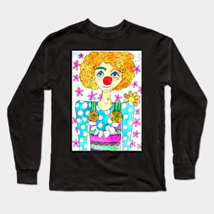 the happiness of others... or a clown Long Sleeve T-Shirt